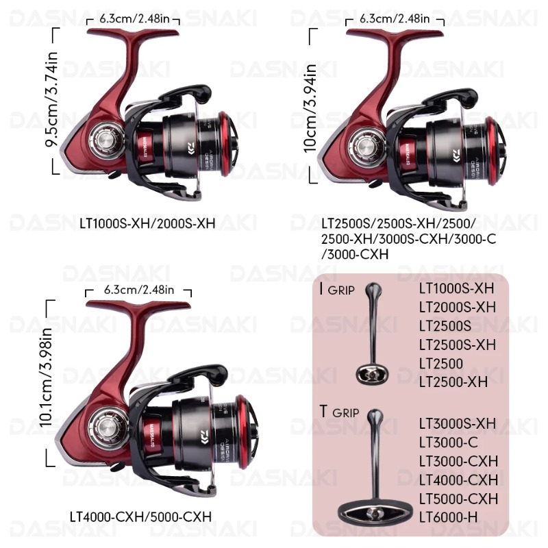 Daiwa Reel Fuego - Original DAIWA Fishing Spinning Reel CS