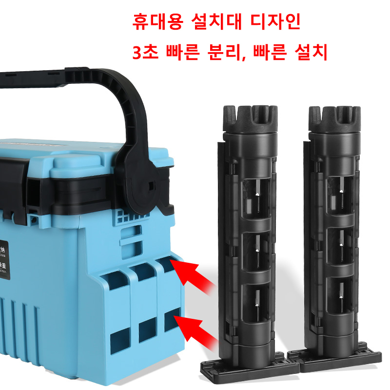 Fishing Kayak Crate - JSFUN Fishing Box Barrel Holder Detachable